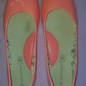 2/$25 Goldtoe Round Toe Ballet Flats